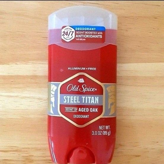 オールドスパイス スティールチタン デオドラント エイジドオーク 85g 制汗剤 Old Spice スチールタイタン 青