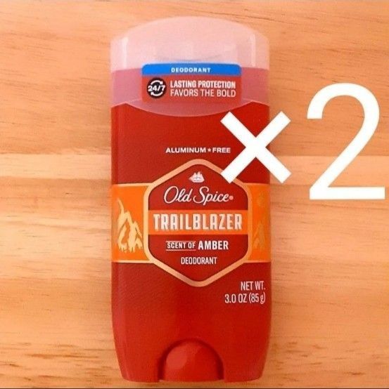 ★2個セット★オールドスパイス トレイルブレザー デオドラント アンバー 85g 制汗剤 Old Spice
