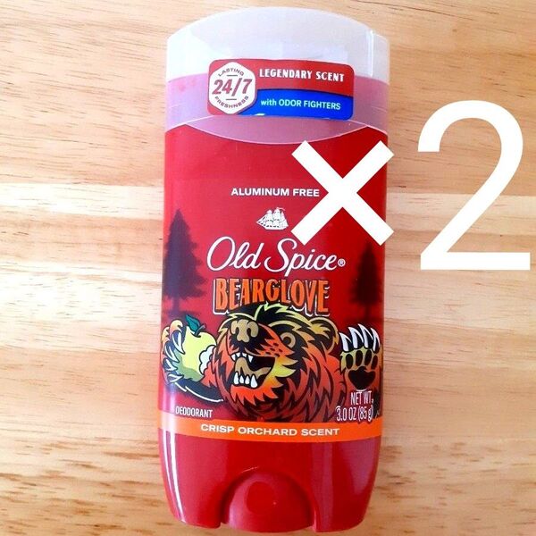 オールドスパイス デオドラント ベアグローブ 85g 制汗剤 Old Spice 2個セット ブルースティック 青