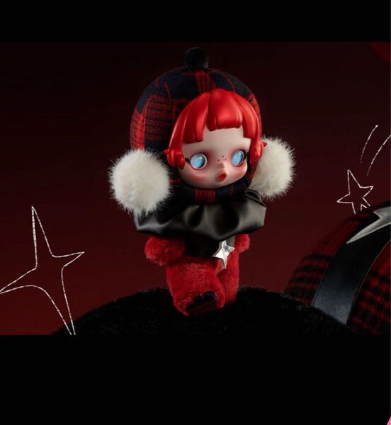 スカルパンダ ぬいぐるみ pop mart Winter Symphony SKULLPANDA ぬいぐるみペンダント チャーム