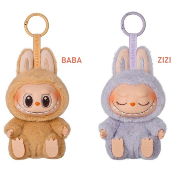 THE MONSTERS 正規品 ラブブ POP MART BABA ZIZI ぬいぐるみ