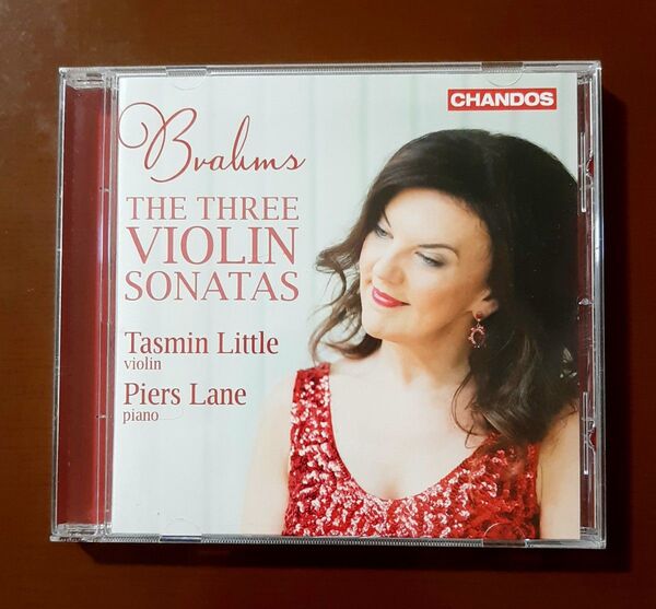 ブラームス ヴァイオリン・ソナタ 全3曲 タスミン・リトル ピアーズ・レーン Brahms