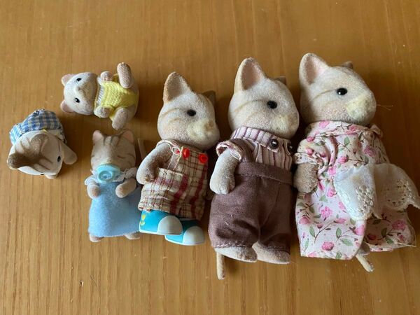 シルバニアファミリー 人形 猫 赤ちゃん セット ネコ