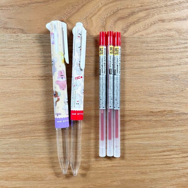 【スタイルフィット】むにゅコラボ 2点 & 替え芯3本(レッド)