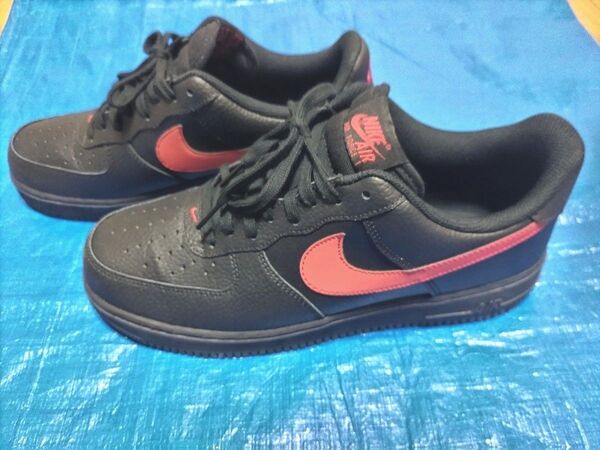 美品 NIKE ナイキ airforce1 エアフォースワン 28.5cm スニーカー ブラック
