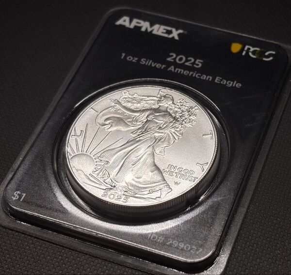 MD Premier + PCGS FirstStrike シルバー・アメリカン・イーグル銀貨 不正開封防止パッケージ 2025
