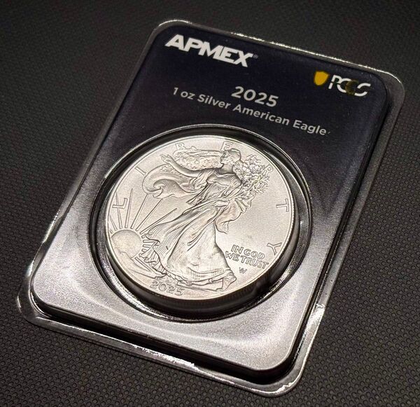 MD Premier + PCGS FirstStrike シルバー・アメリカン・イーグル銀貨 不正開封防止パッケージ 2025