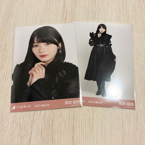 乃木坂46 生写真 岡本姫奈 歩道橋 セミコンプ
