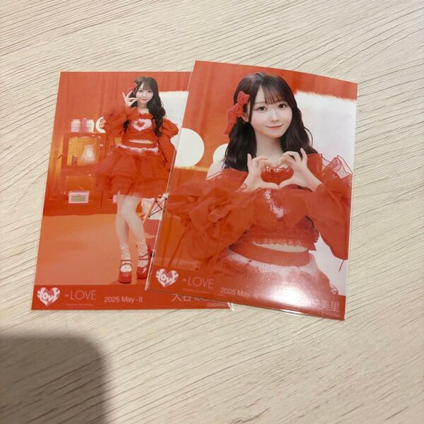 =LOVE イコラブ 生写真 大谷映美里 とくべチュ、して セミコンプ