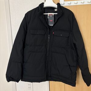 Levi's ダウンジャケット 黒 M 【値下げ可】