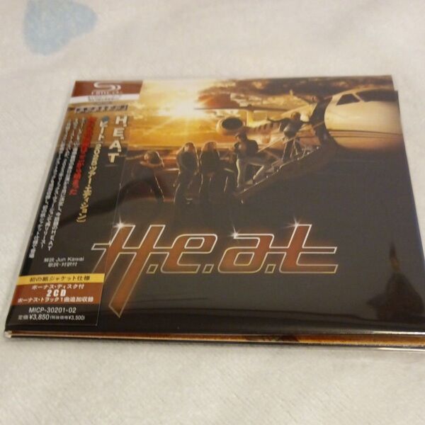H.E.A.T/ヒート 〔2025 ツアーエディション〕 (SHM-CD) 帯付 日本盤 歌詞、対訳付 ボーナストラック入り