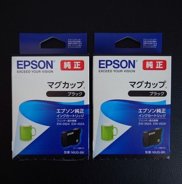 EPSON エプソン 純正 インクカートリッジマグカップ MUG-BK ブラック