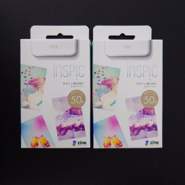 Canon キャノン iNSPiC用 用紙 ZINK フォトペーパー 50枚入り ZP-2030-50