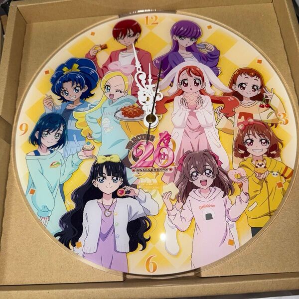 プリキュア プリティストア出張店 in OIOI ~第4弾~抽選会 くじA賞 アクリル時計 新品未使用