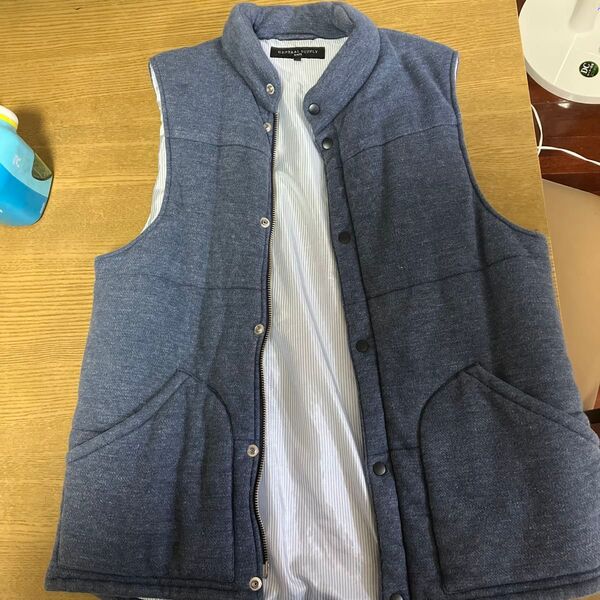 GENERAL SUPPLY ベスト メンズ ブルー