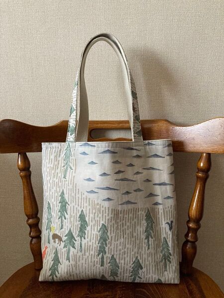 ハンドメイド トートバッグ ミナペルホネン one day