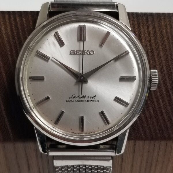 SEIKO LORD MARVEL 5740-0010 セイコー ロードマーベル 稼働品 シルバー文字盤 手巻き ヴィンテージ