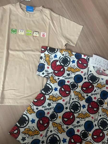 120.130 Tシャツ 2枚 新品 半袖Tシャツ