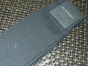 827Ｓ-Ｎ⑧☆新品・正規品【２５～２６ｃｍ】BURBERRY （バーバリー）【入手困難】日本製・ ホースマーク刺繍 ・ビジネスソックス(靴下)