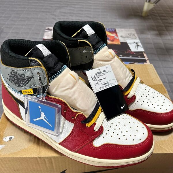 UNION × Nike Air Jordan 1 Retro High OG "Chicago/Shadow" 28.5