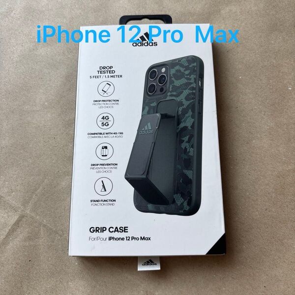 【新品】adidas iPhone12ProMax グリップケース