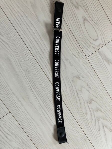 子ども キッズ ベルト CONVERSE コンバース ブラック 美品