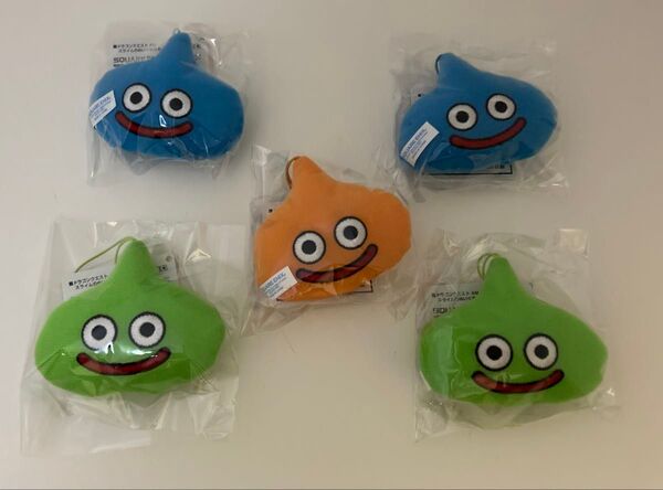 ドラゴンクエスト AM スライムぬいぐるみキーホルダー 5個セット