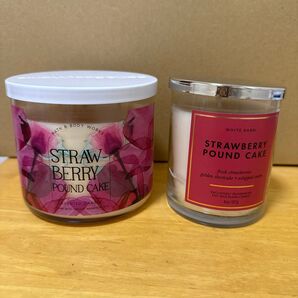 BATH & BODY WORKS、WHITE BARN キャンドル 2個セット