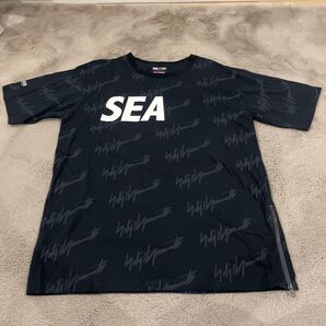 WIND AND SEA ヨウジヤマモトTシャツ ブラック サイズ4