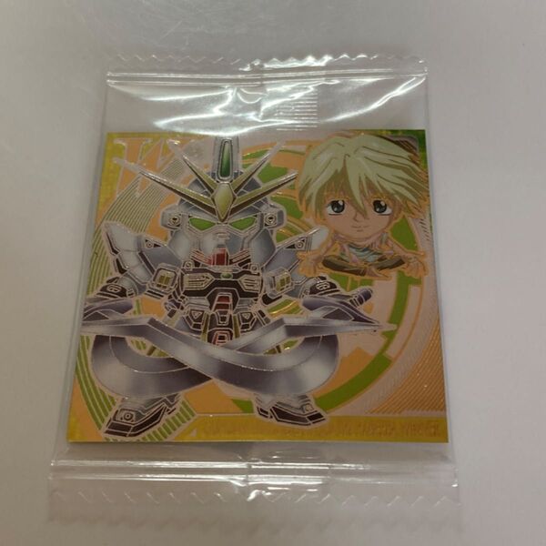 ガンダムウエハース シール Vol3 MG3 14 W30R ガンダムサンドロック カトル 30周年レア にふぉるめーしょん