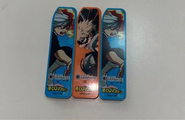 僕のヒーローアカデミア 爆豪勝己 轟焦凍 シャー芯ケース バラ売り可