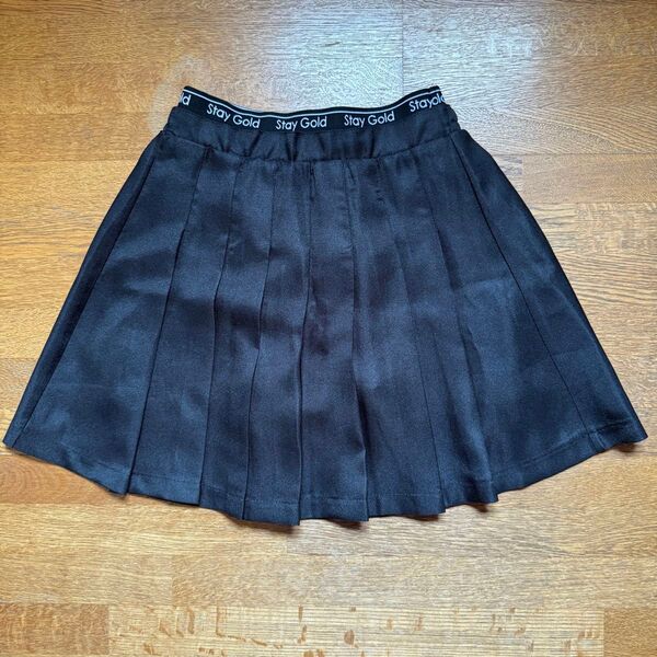 インナーパンツ付きプリーツスカート 160
