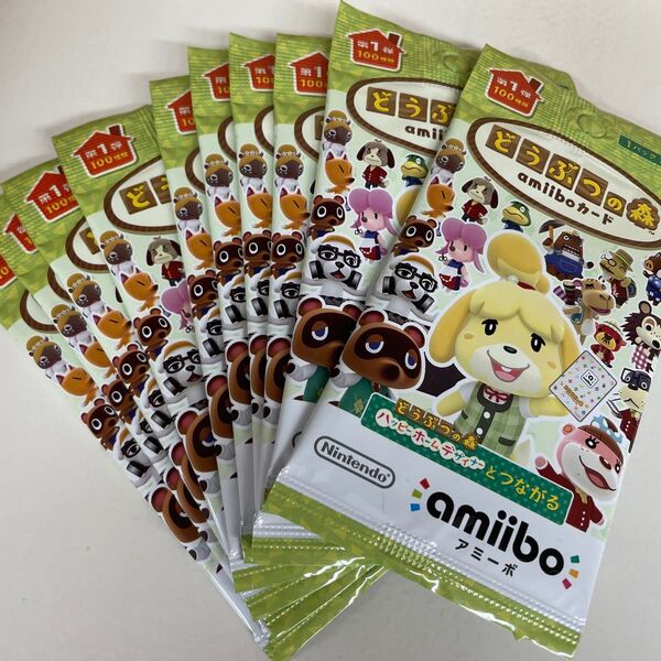 どうぶつの森 amiibo カード 第1弾 10パック