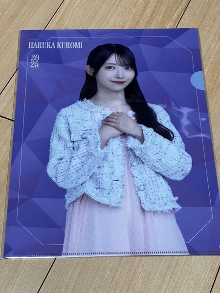 乃木坂46 黒見明香 クリアファイル 13th バスラ 購入特典 13th YEAR BIRTHDAY LIVE