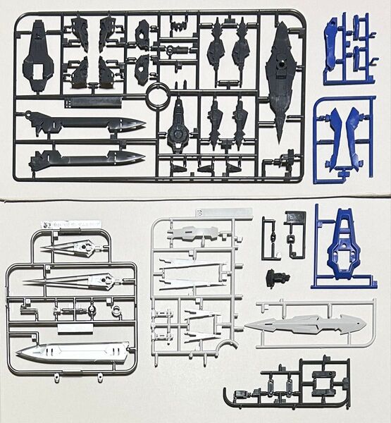 【未組立】MG 1/100 ガンダムアストレア+プロトGNツインブロードブレイド エクシア武器パーツのみ