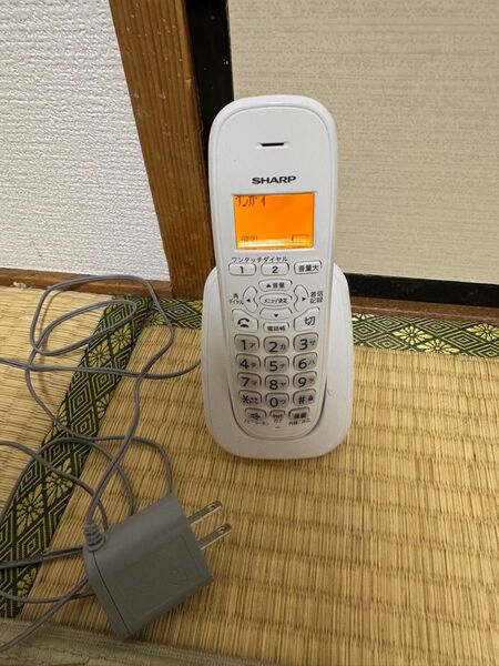 子機 SHARP製デジタルコードレス電話機JD-G56の子機のみ