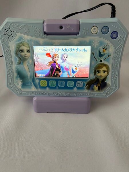 アナと雪の女王 ドリームカメラタブレット ディズニー ブルー系 中古品