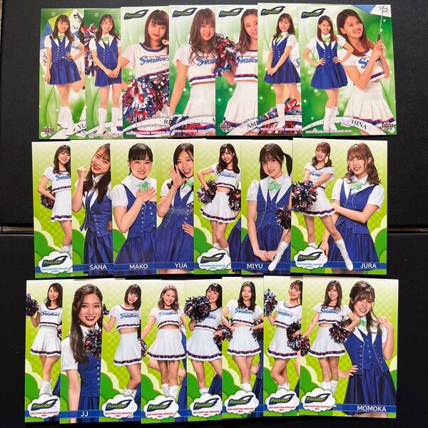 2020舞, 2021華, 2021舞 BBM チアリーダー Passion レギュラーカード 22種コンプリート