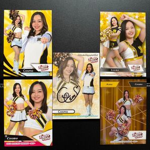 2022 BBM チアリーダー舞 TigersGirls Cosmo 直筆サインカード、レギュラーカード26枚・キラカード2枚同封