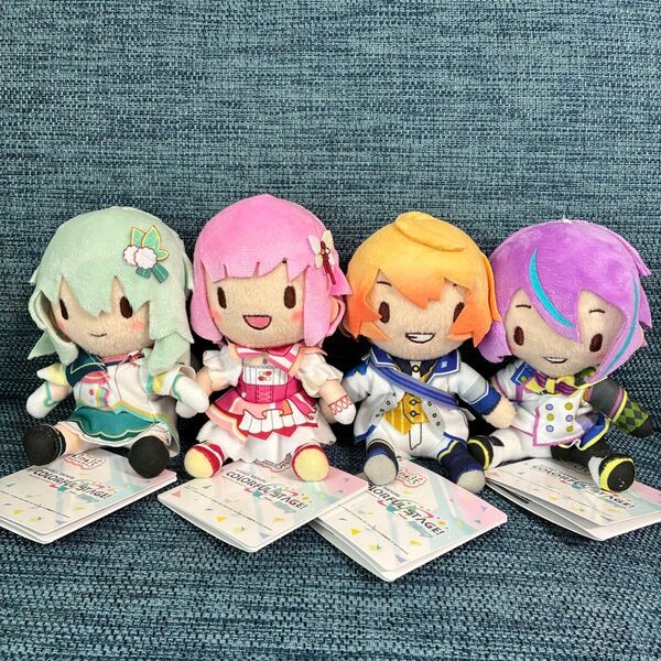 プロジェクトセカイ ふわぷちミニぬいぐるみ 4点セット