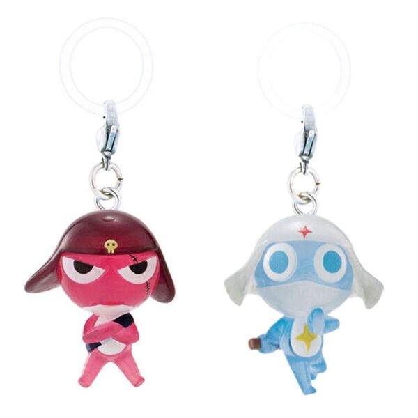 【バラ売り可能】ケロロ軍曹 めじるしアクセサリーであります ギロロ伍長、ドロロ兵長各1点ずつ