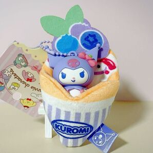 新品未使用サンリオ クロミ マスコットホルダー クレープ