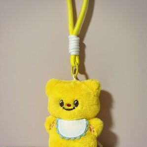 新品未使用バターベア風ぬいぐるみ キーホルダー