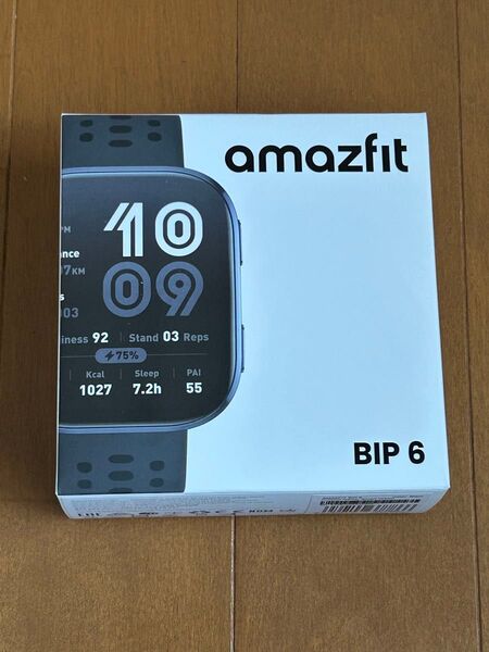 Amazfit Bip6 スマートウォッチ 2000nit高輝度 GPS内蔵