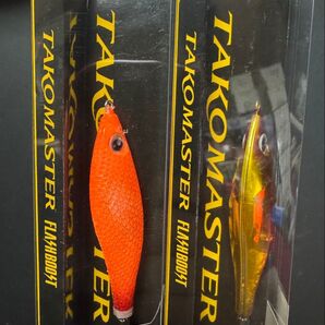 シマノ タコマスター フラッシュブースト スッテ メダツオレンジ Aアカキン 2つセット 新品