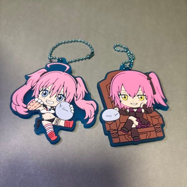ラバーストラップ 転生したらスライムだった件 ミリム 原初の紫 キーホルダー