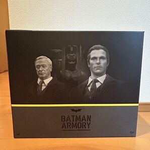 【ホットトイズ限定】バットマン格納庫 ブルースウェイン アルフレッド付き フィギュア ホットトイズ バットマン