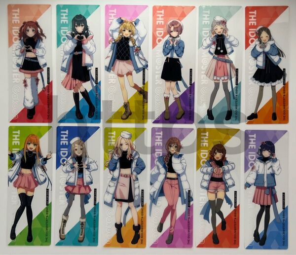学園アイドルマスター 学マス 狭山スキー場 クリアブックマーカー コンプセット