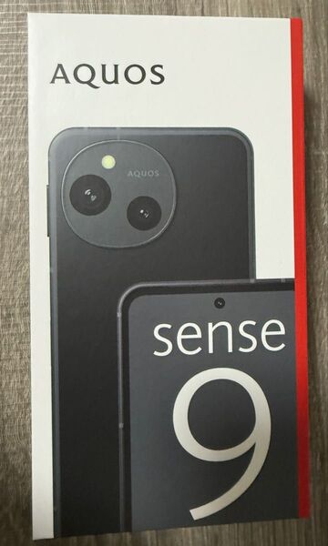 【新品未開封】AQUOS sense9 SH-M29 6.1インチ メモリー6GB ストレージ128GB ブラック