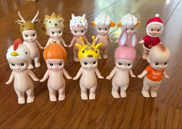 キューピーソニーエンジェル アニマル ベジタブル クリスマス 11個